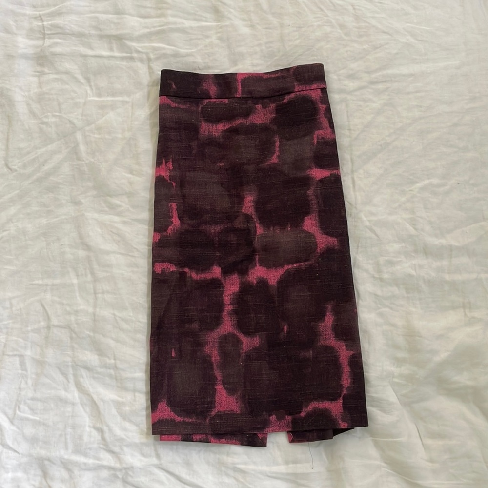 J.Crew Linen Pencil Skirt